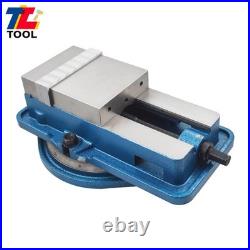 6 Bench Vise With 360° Swiveling Base Lockdown Milling Machine Vise Lock Vice