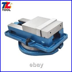6 Bench Vise With 360° Swiveling Base Lockdown Milling Machine Vise Lock Vice