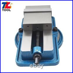 6 Bench Vise With 360° Swiveling Base Lockdown Milling Machine Vise Lock Vice