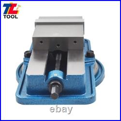 6 Bench Vise With 360° Swiveling Base Lockdown Milling Machine Vise Lock Vice