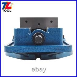 6 Bench Vise With 360° Swiveling Base Lockdown Milling Machine Vise Lock Vice