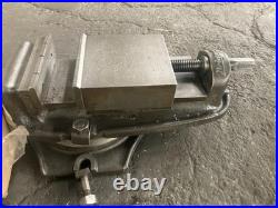 6 Bridgeport milling machine base with swivel base vintage
