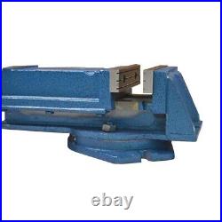6 Clamp Heavy Duty Tool Bench Vice with Swiveling Base for Milling Machine