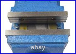 6 Clamp Heavy Duty Tool Bench Vice with Swiveling Base for Milling Machine