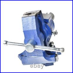 6 Heavy Duty Multi-Purpose Rotating Bench Vise With 360 Degree Swivel Base