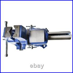 6 Heavy Duty Multi-Purpose Rotating Bench Vise With Swivel Base 360 Degree