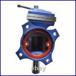 6 Heavy Duty Multi-Purpose Rotating Bench Vise With Swivel Base 360 Degree