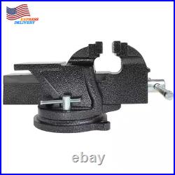 6 In. Heavy-Duty Bench Vise with Swivel Base FREE SHIPPING USA