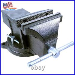 6 In. Heavy-Duty Bench Vise with Swivel Base FREE SHIPPING USA