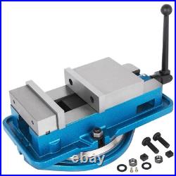 6 Inch Heavy Duty Milling Vise Bench 360 Degree Rotating Base CNC Vise
