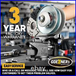 6-Inch Utility Bench Vise Portable Design with Swivel Base for DIY Projects