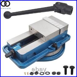 6 Lock Vise Precision Milling Drilling Machine Bench Clamp Clamping Vice