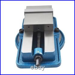 6 Lockdown Milling Bench Vise Machine Vise With 360° Swiveling Base Lock Vice