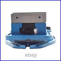 6 Lockdown Milling Bench Vise Machine Vise With 360° Swiveling Base Lock Vice