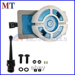 6 Lockdown Milling Machine Vise Swiveling Base Bench With 360° Swiveling Base