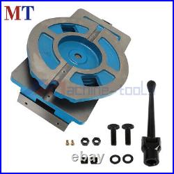 6 Lockdown Milling Machine Vise Swiveling Base Bench With 360° Swiveling Base