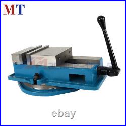 6 Lockdown Milling Machine Vise Swiveling Base Bench With 360° Swiveling Base