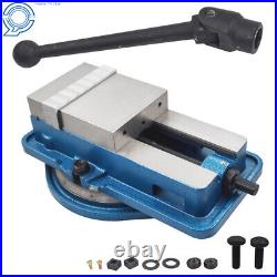 6 Lockdown Milling Machine Vise Swiveling Base Bench With 360° Swiveling Base