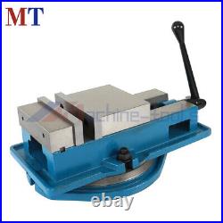 6 Lockdown Milling Machine Vise Swiveling Base Bench With 360° Swiveling Base