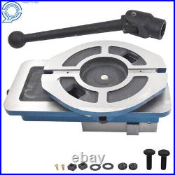6 Lockdown Milling Machine Vise Swiveling Base Bench With 360° Swiveling Base