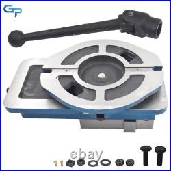 6 Lockdown Milling Machine Vise Swiveling Base Bench With 360° Swiveling Base