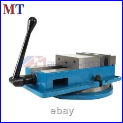 6 Lockdown Milling Machine Vise Swiveling Base Bench With 360° Swiveling Base