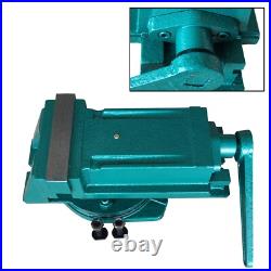 6 Milling Bench Vise for Milling Machine with Swiveling Base Bench Clamp