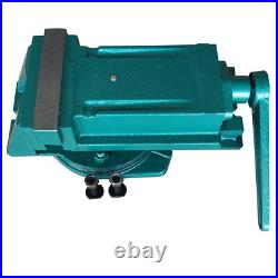 6 Milling Bench Vise for Milling Machine with Swiveling Base Bench Clamp