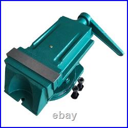 6 Milling Bench Vise for Milling Machine with Swiveling Base Bench Clamp