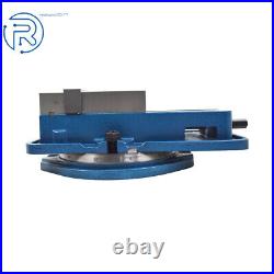 6 Milling Machine Lockdown Vise Swiveling Base Bench W. 360° Swiveling Base New