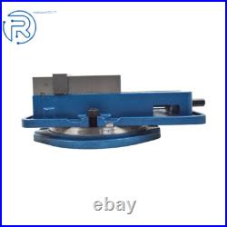 6 Milling Machine Lockdown Vise Swiveling Base Bench W. 360° Swiveling Base New