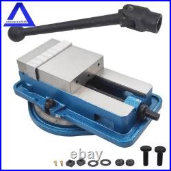 6 Milling Machine Lockdown Vise Swiveling Base Bench With 360° Swiveling Base