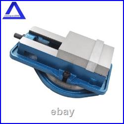 6 Milling Machine Lockdown Vise Swiveling Base Bench With 360° Swiveling Base