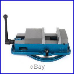 6 Milling Machine Lockdown Vise With 360 Degree Swiveling Base High Precision
