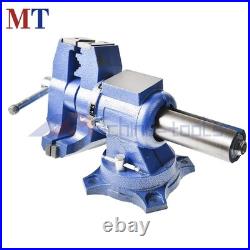 6 Multi-Purpose Heavy Duty Rotating Bench Vise With 360 Degree Swivel Base
