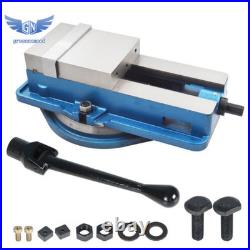 6 X 7-1/2 Lockdown CNC Milling Machine Bench Vise With 360 Swiveling Base