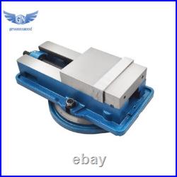 6 X 7-1/2 Lockdown CNC Milling Machine Bench Vise With 360 Swiveling Base