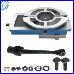 6 in × 7.5 in Lockdown CNC Milling Machine Bench Vise With 360° Swiveling Base