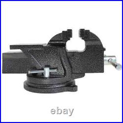 6 in. Heavy-Duty Bench Vise with Swivel Base