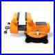 6 in. Heavy-Duty Vise with Swivel Base and Anvil Surface