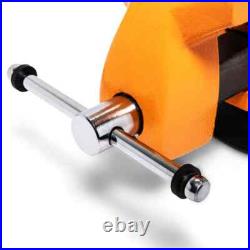 6 in. Heavy-Duty Vise with Swivel Base and Anvil Surface