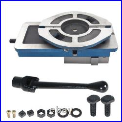 6 in x 7.5 in Lockdown CNC Milling Machine Bench Vise With 360° Swiveling Base