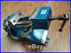 6 sine vise, angle vise heavy duty w. Swivel base, 6-1/2 opening 850-QZX160-new