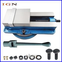 6 x 7-1/2 Lockdown CNC Milling Machine Bench Vise With 360° Swiveling Base