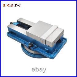 6 x 7-1/2 Lockdown CNC Milling Machine Bench Vise With 360° Swiveling Base