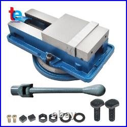 6 x 7-1/2 Lockdown CNC Milling Machine Bench Vise With 360° Swiveling Base New