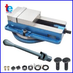 6 x 7-1/2 Lockdown CNC Milling Machine Bench Vise With 360° Swiveling Base New