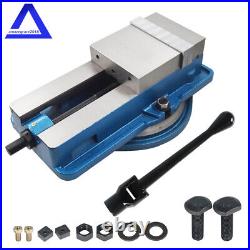 6 x 7.5 Lockdown CNC Milling Machine Bench Vise With 360° Swiveling Base