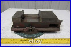 6 x 8 Precision Machinists Swivel Base Vise Closes to 1-3/4