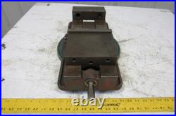6 x 8 Precision Machinists Swivel Base Vise Closes to 1-3/4
